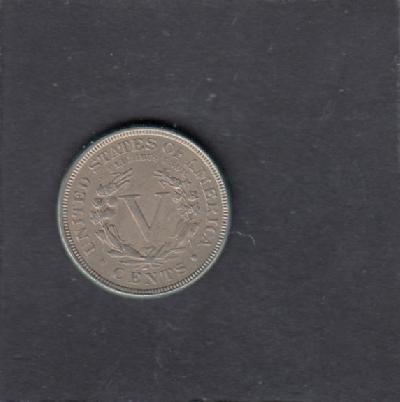 Beschrijving: 5 Cent LIBERTY